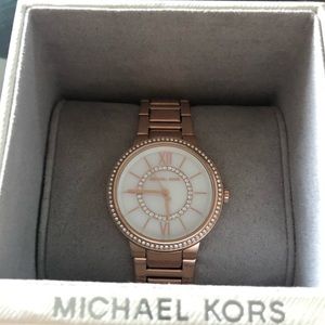 Rose Gold Michael Kors Watch